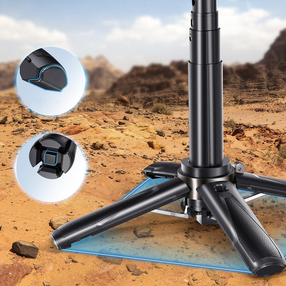 Jmary MT-18 360 Derece Dönebilen Kumandalı Selfie Çubuğu ve Tripod Jmary MT-18 360 Derece Dönebilen Kumandalı Selfie Çubuğu ve Tripod